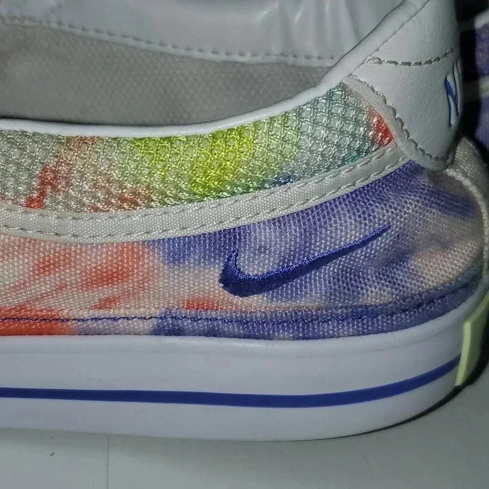 Nike Court Legacy Tie Dye Slip On Shoes Women's Size 8.5 - Picture 15 of 15